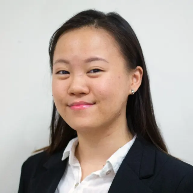 Headshot of Yau Yen Ching, an Asian young adult female.